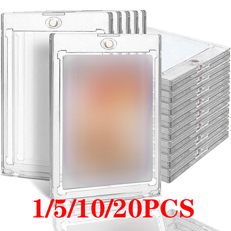 Magnetic Card Holders for Trad - Card Sleeves Protector recension och pris