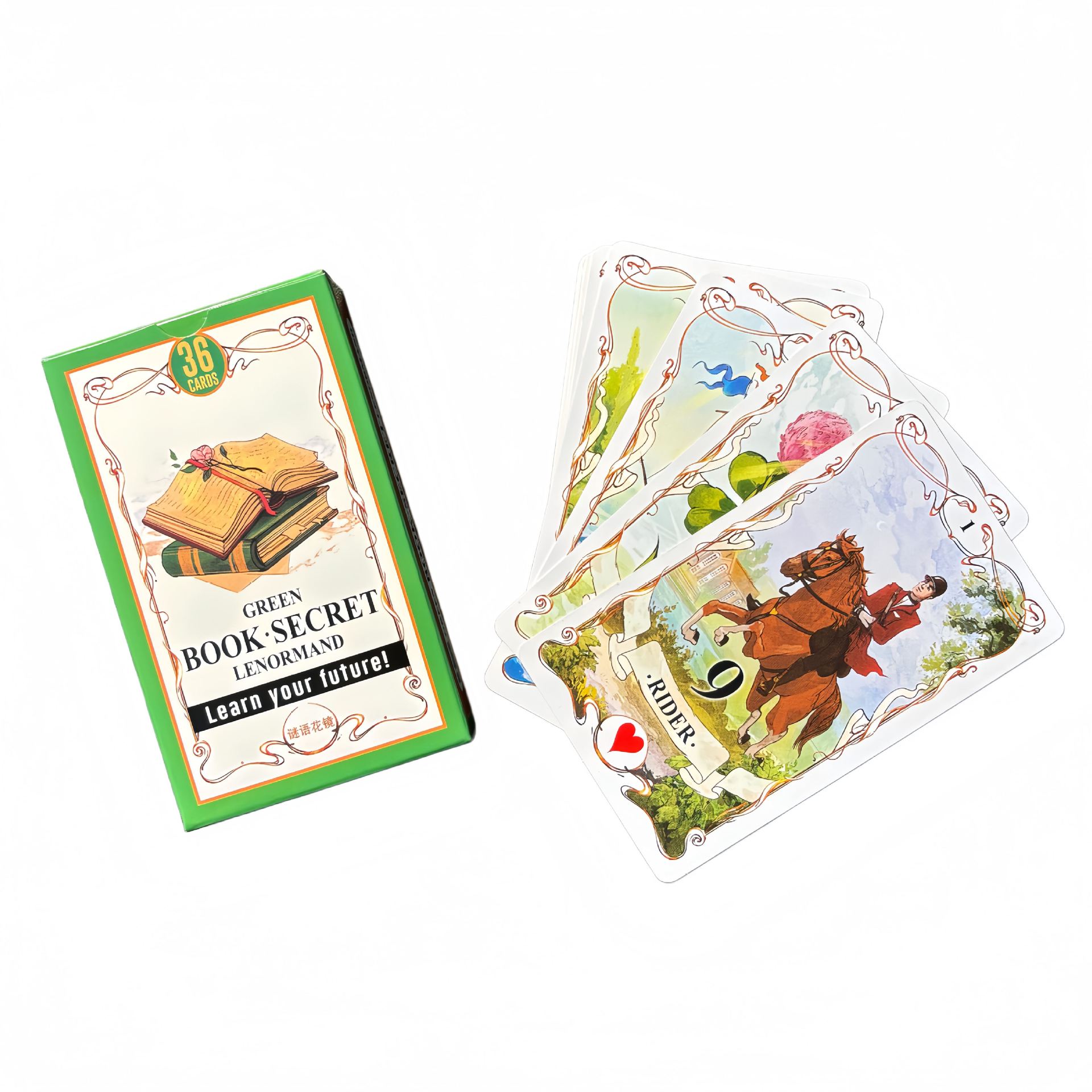 Green Book Secret Lenormand Or - Board Game Of Life recension och pris