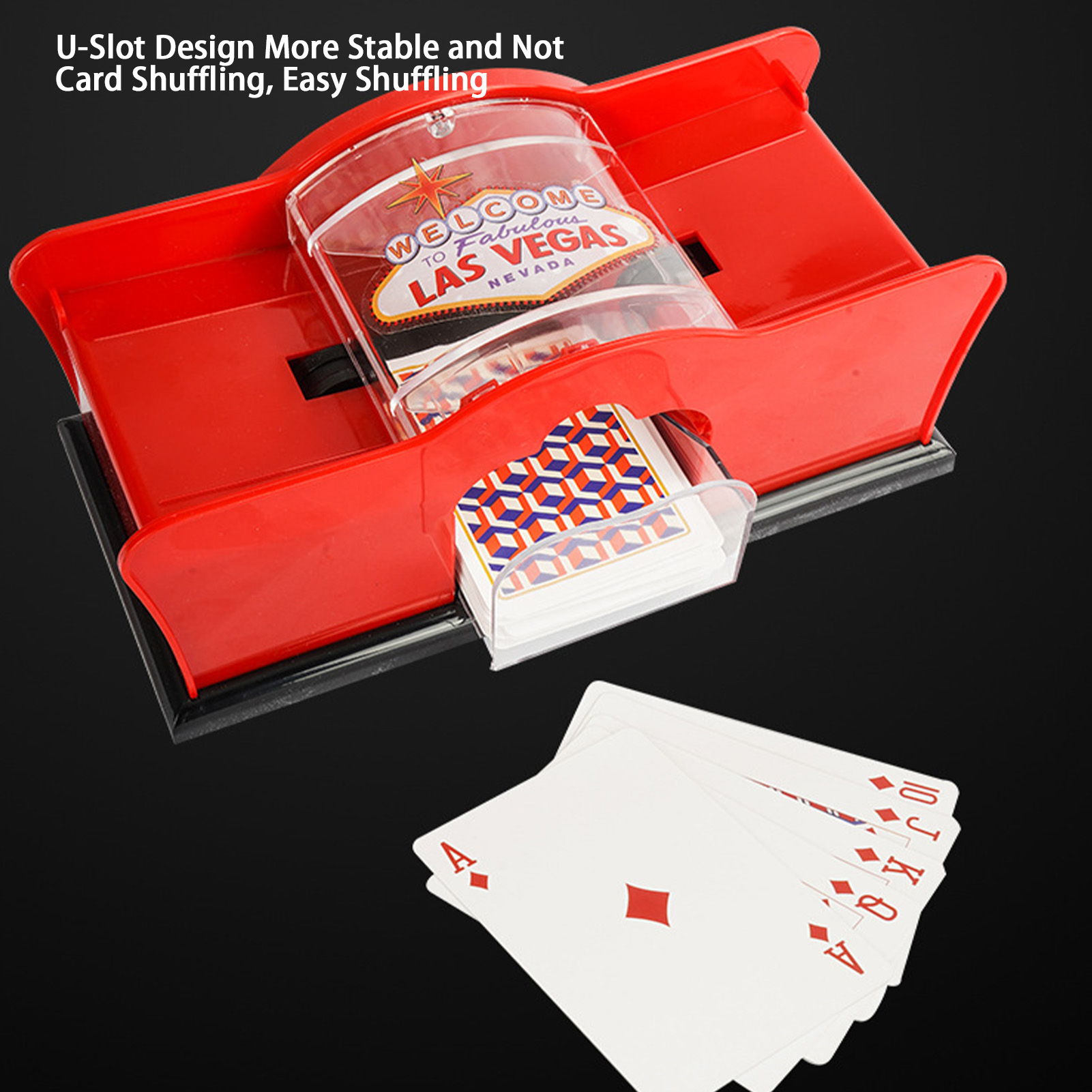 Manual Poker Card Shuffler Shu - Board Game Maker recension och pris
