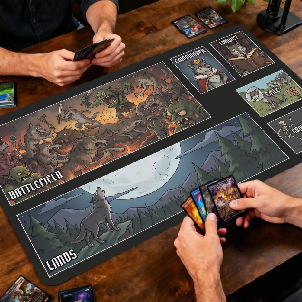 Werewolf Tribe MTG&TCG Tableto - Play Mat Neoprene recension och pris