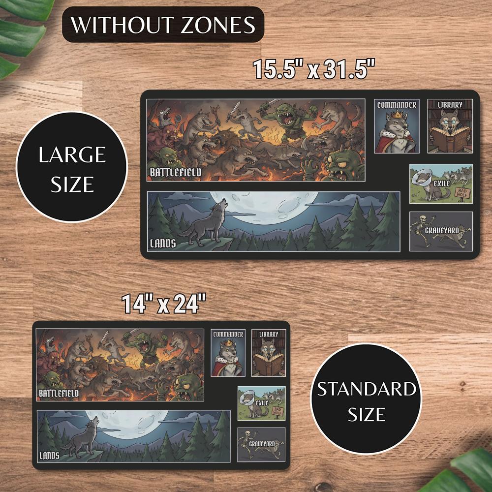 Werewolf Tribe MTG&TCG Tableto - Play Mat Neoprene recension och pris