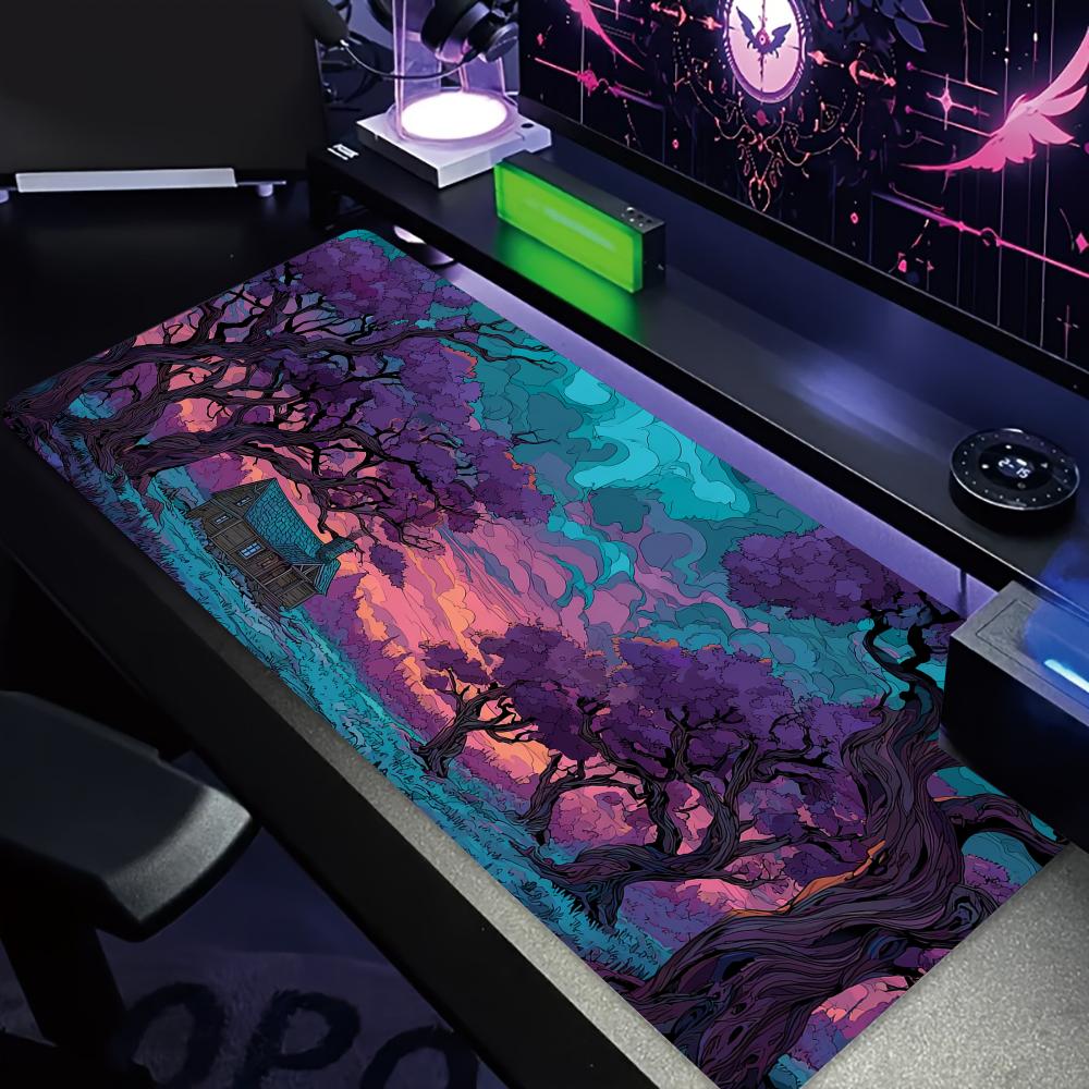 Mysterious Purple Forest large - Play Mat Neoprene recension och pris
