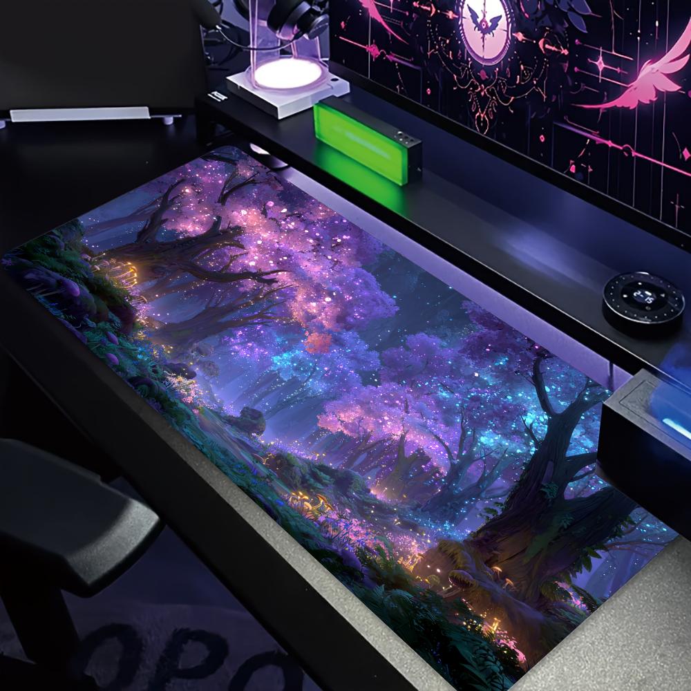 Mysterious Purple Forest large - Play Mat Neoprene recension och pris
