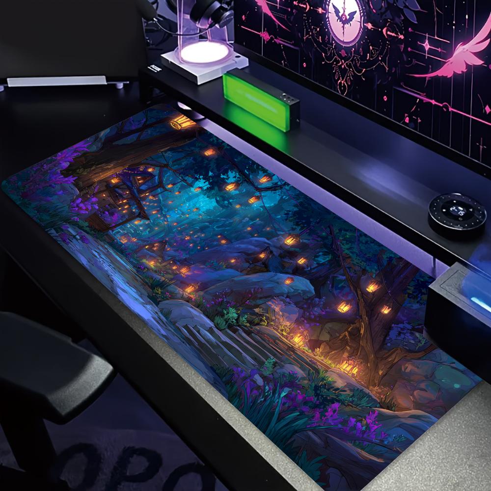 Mysterious Purple Forest large - Play Mat Neoprene recension och pris