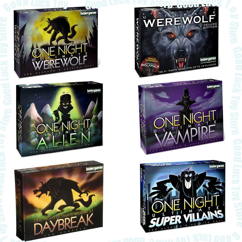 One Night Ultimate Werewolf Al - Board Game Werewolf recension och pris