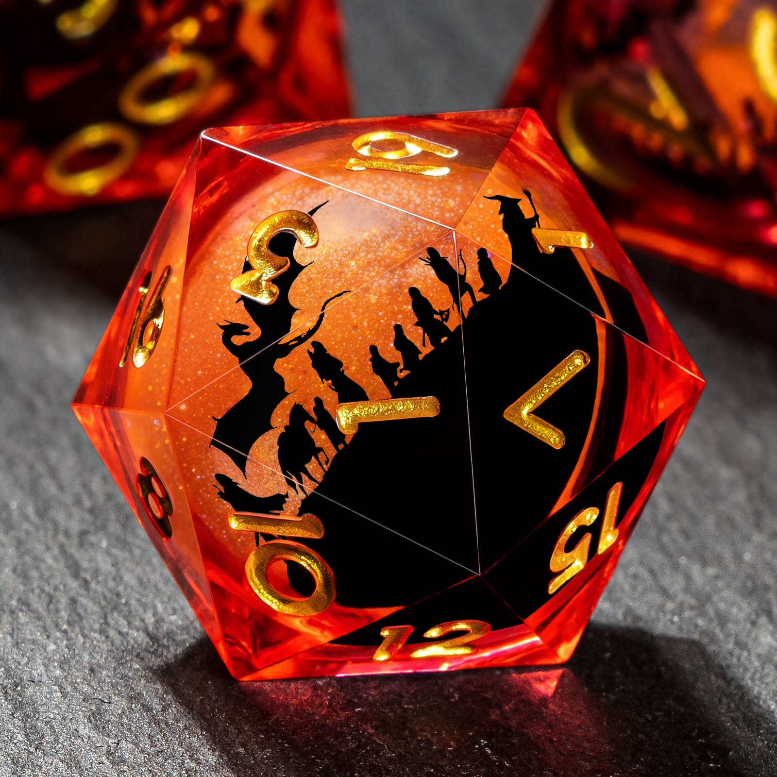 Liquid Core DND Dice Set D&D f - Board Game Dungeons And Dragons recension och pris