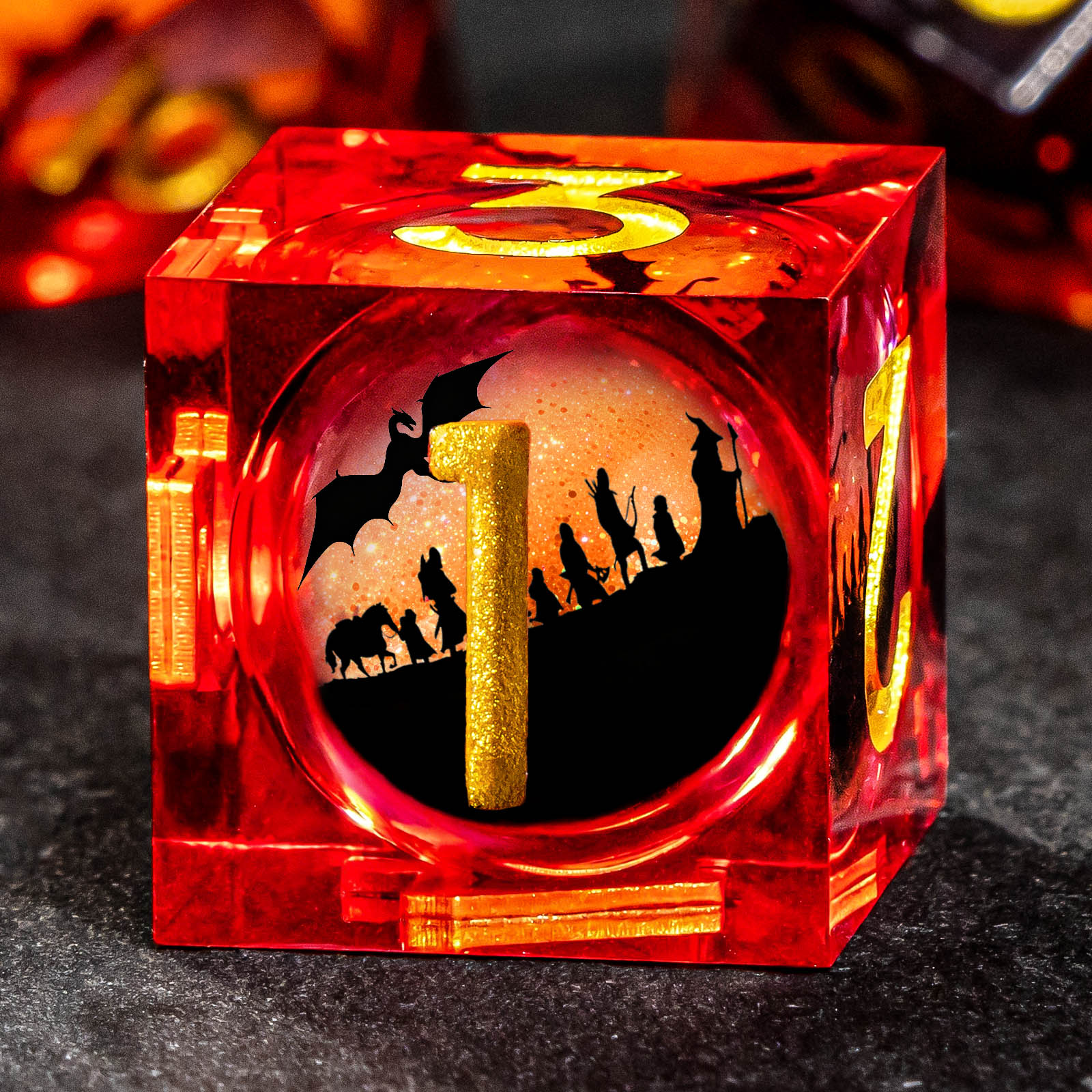 Liquid Core DND Dice Set D&D f - Board Game Dungeons And Dragons recension och pris