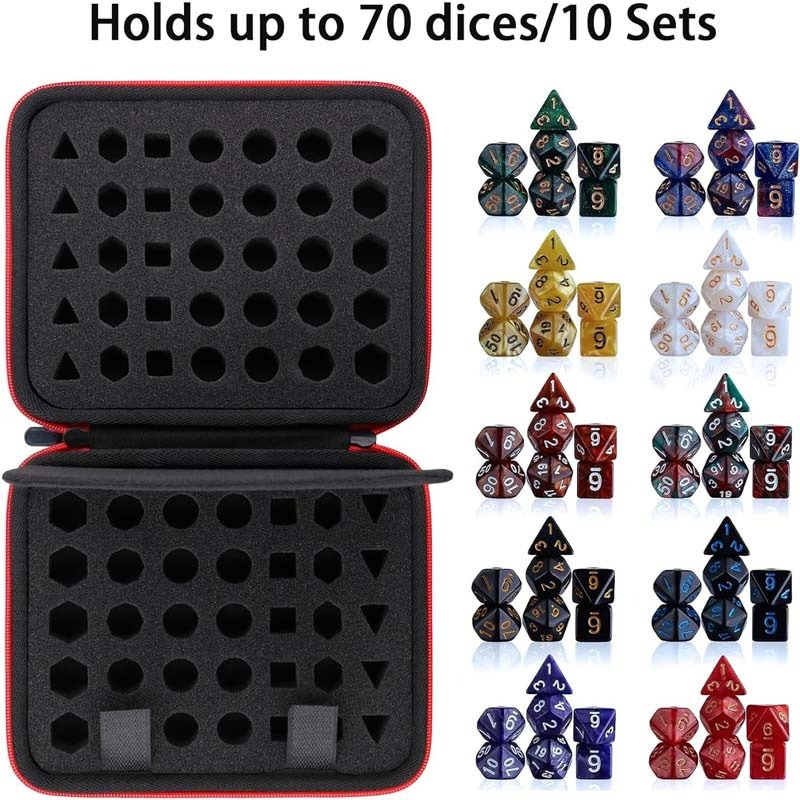 New Portable EVA70-hole Dice B - Board Game Dungeons And Dragons recension och pris