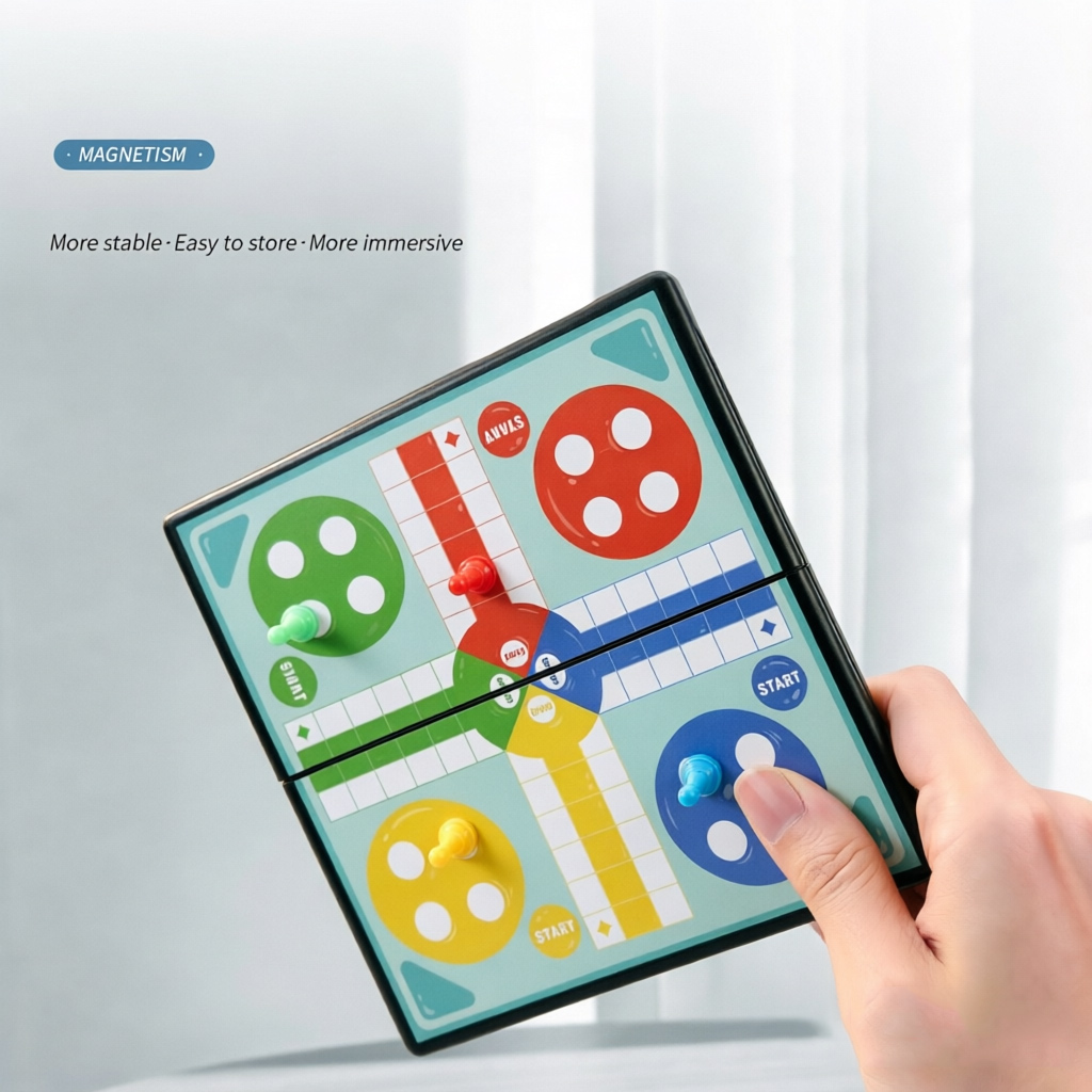 Magnetic Flying Chess Foldable - Board Game Cafe recension och pris