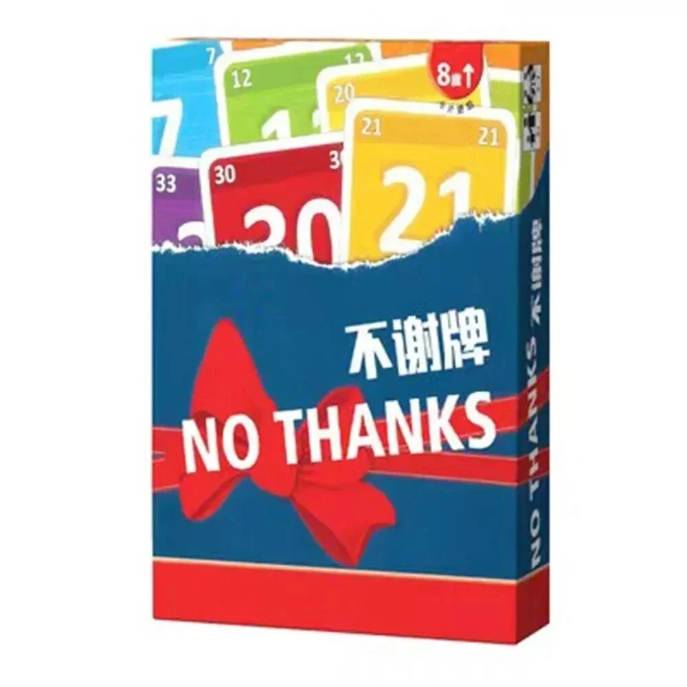 No Thanks Board Game - Fun Str - Board Game Bang recension och pris
