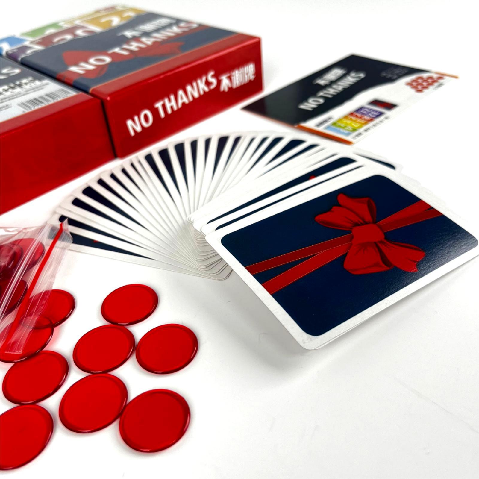 No Thanks Board Game - Fun Str - Board Game Bang recension och pris