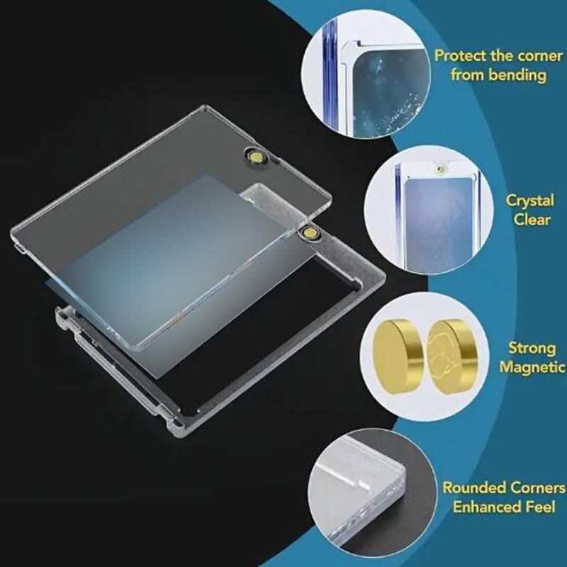 Magnetic Card Holders for Trad - Card Sleeves Protector recension och pris