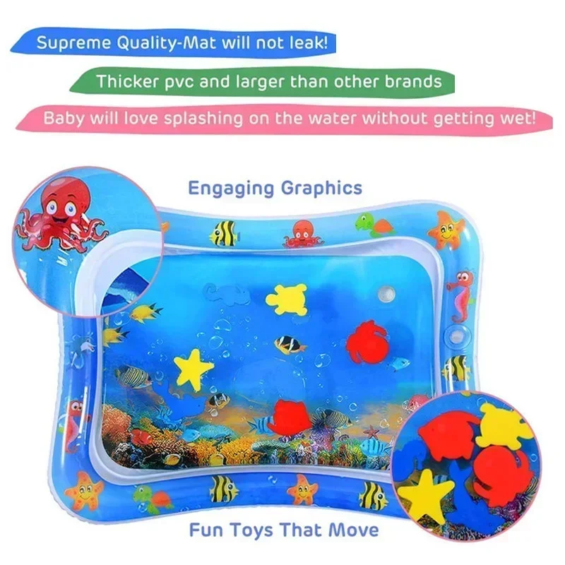 Baby Water Play Mat PVC Inflat - Play Mat Neoprene recension och pris
