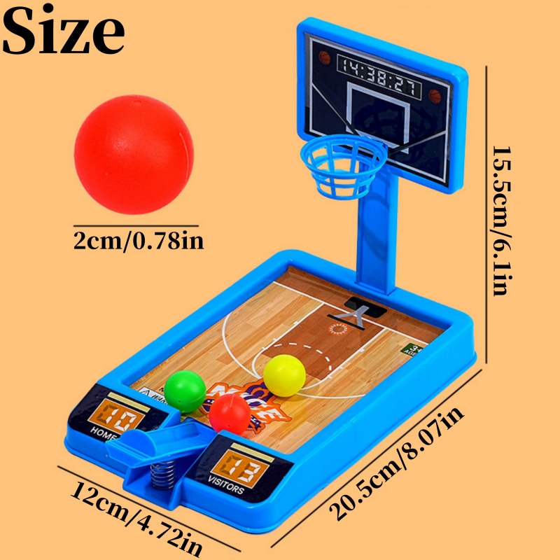 Mini Basketball Finger Shootin - Board Game Maker recension och pris