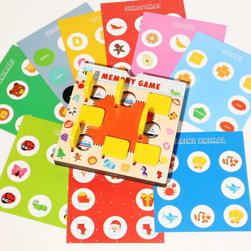 Wooden Memory Chess Toy For Ch - Board Game Of Life recension och pris