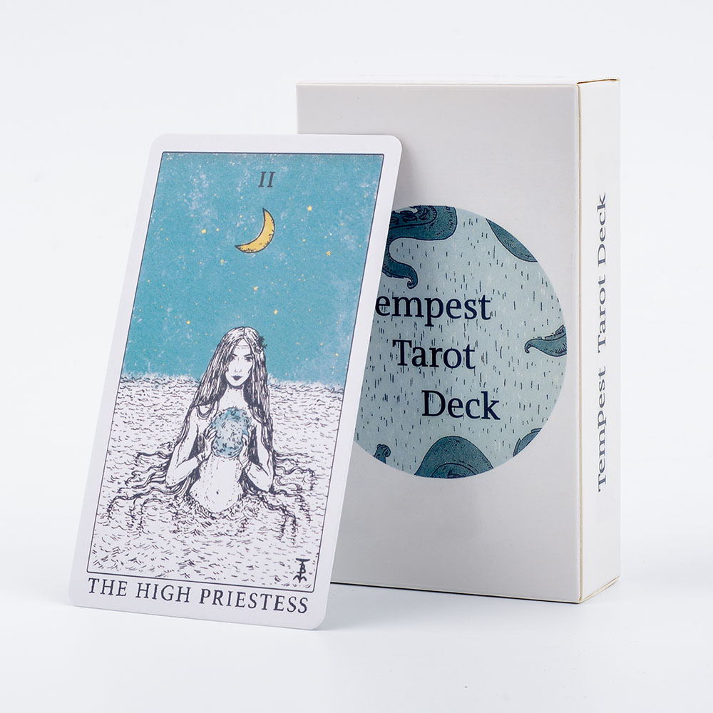 Ocean Themed Tempest Tarot  De - Board Game Of Life recension och pris