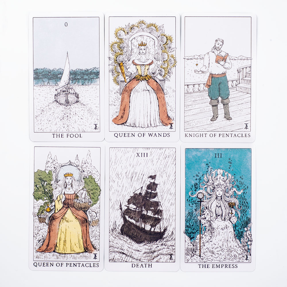 Ocean Themed Tempest Tarot  De - Board Game Of Life recension och pris